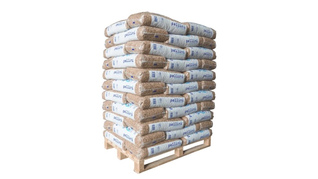 Pellini houtpellets 66 zakken à 15kg 990kg